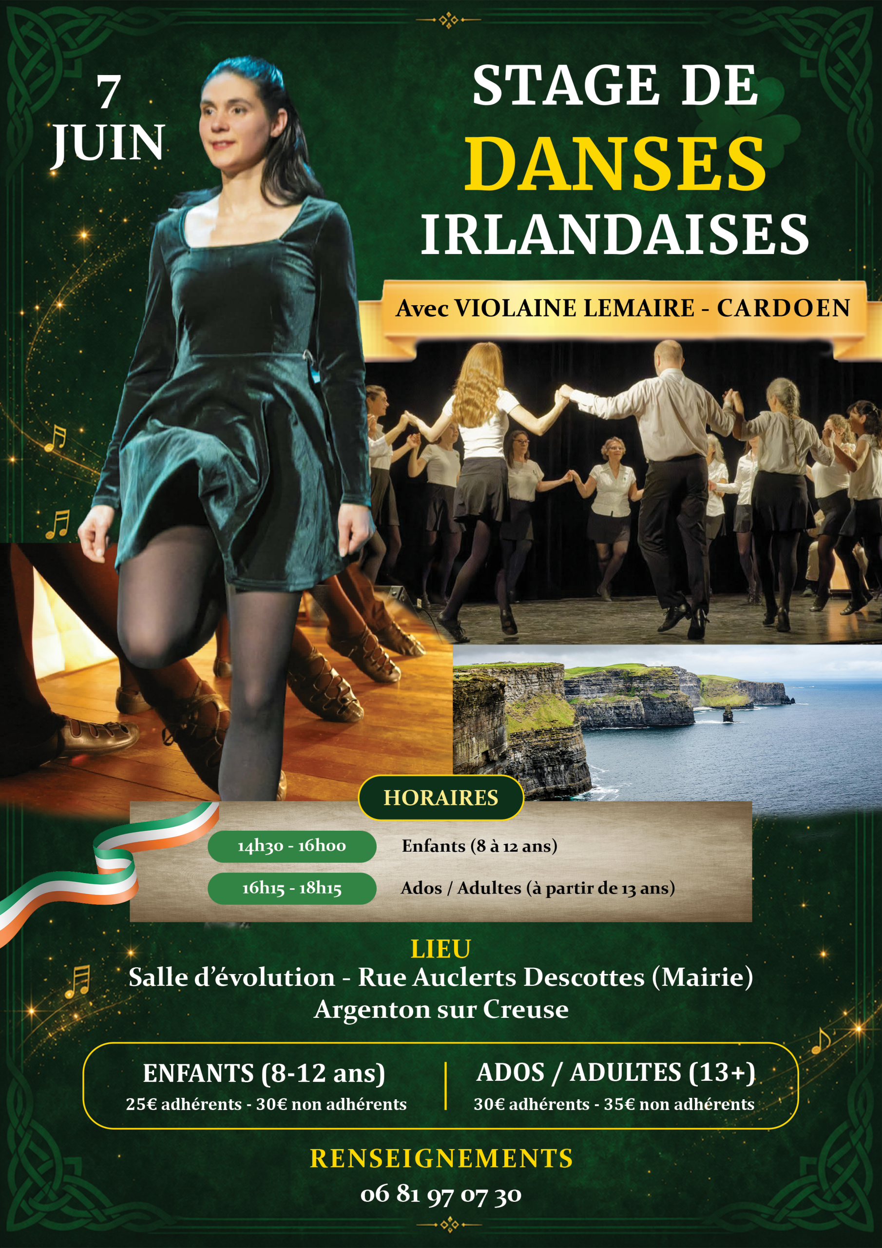 Stage de danse Irlandaise