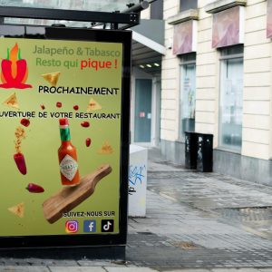 mockup abribus